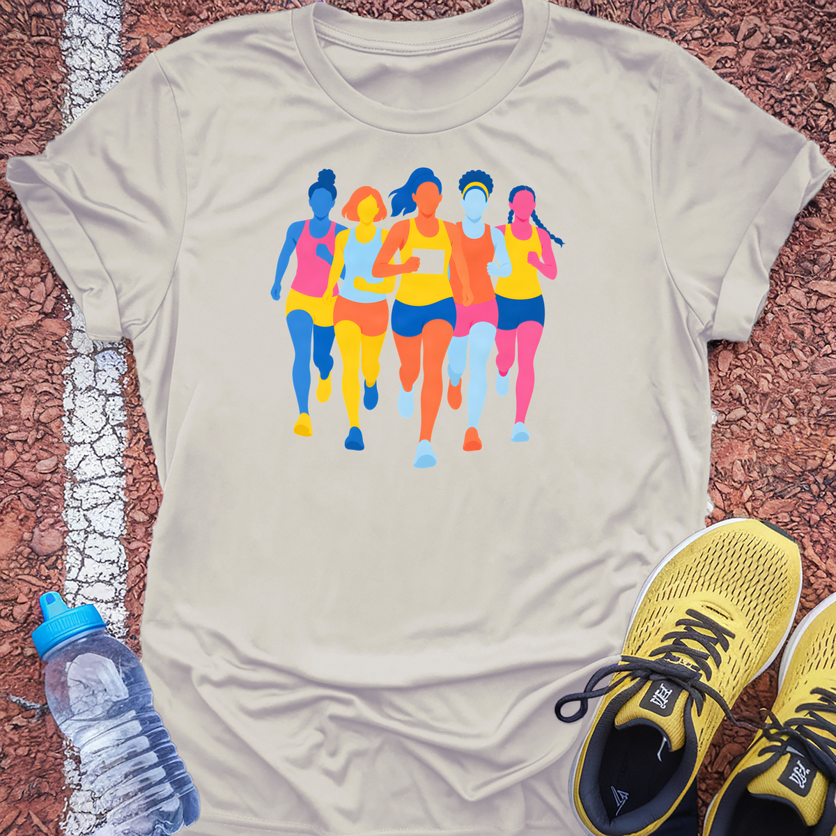 Saturday Run Club T-Shirt - Ice Grey