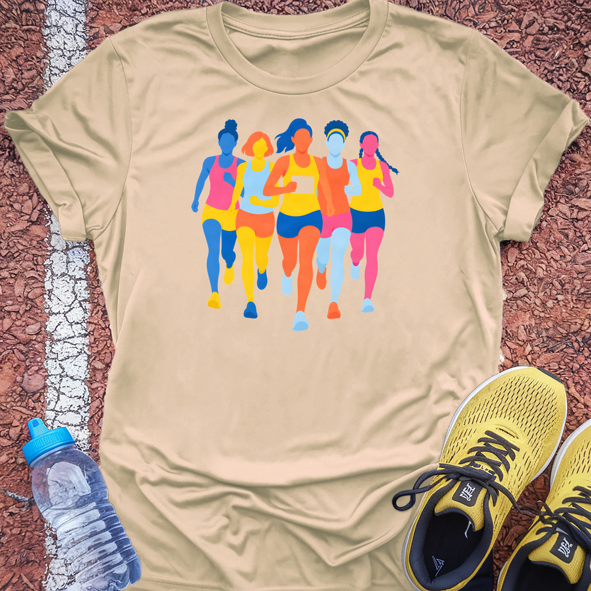 Saturday Run Club T-Shirt - Natural
