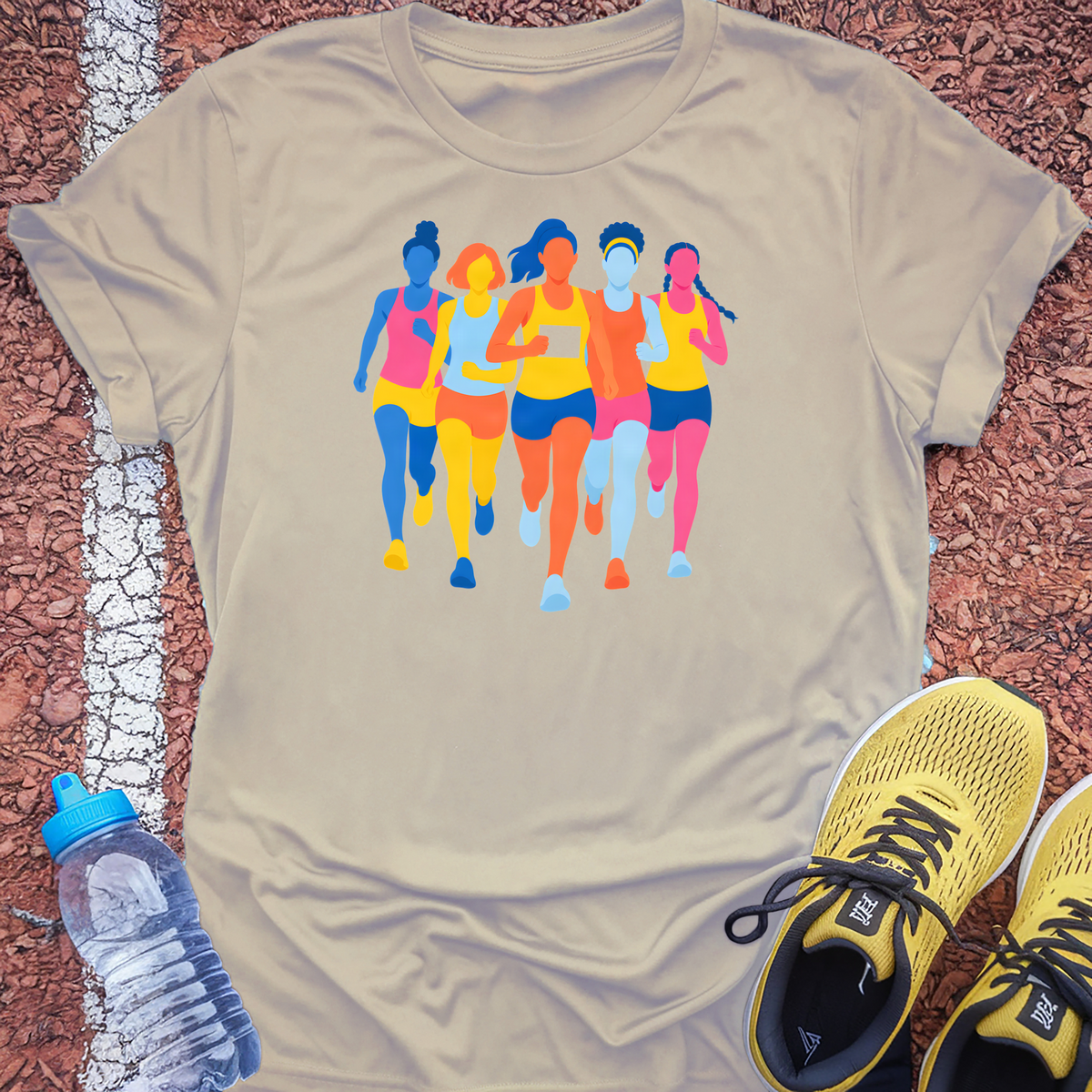 Saturday Run Club T-Shirt - Sand