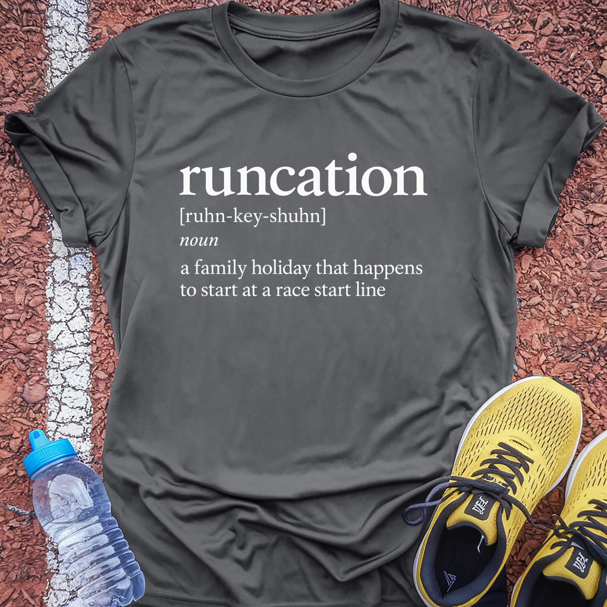 Runcation T-Shirt - Charcoal