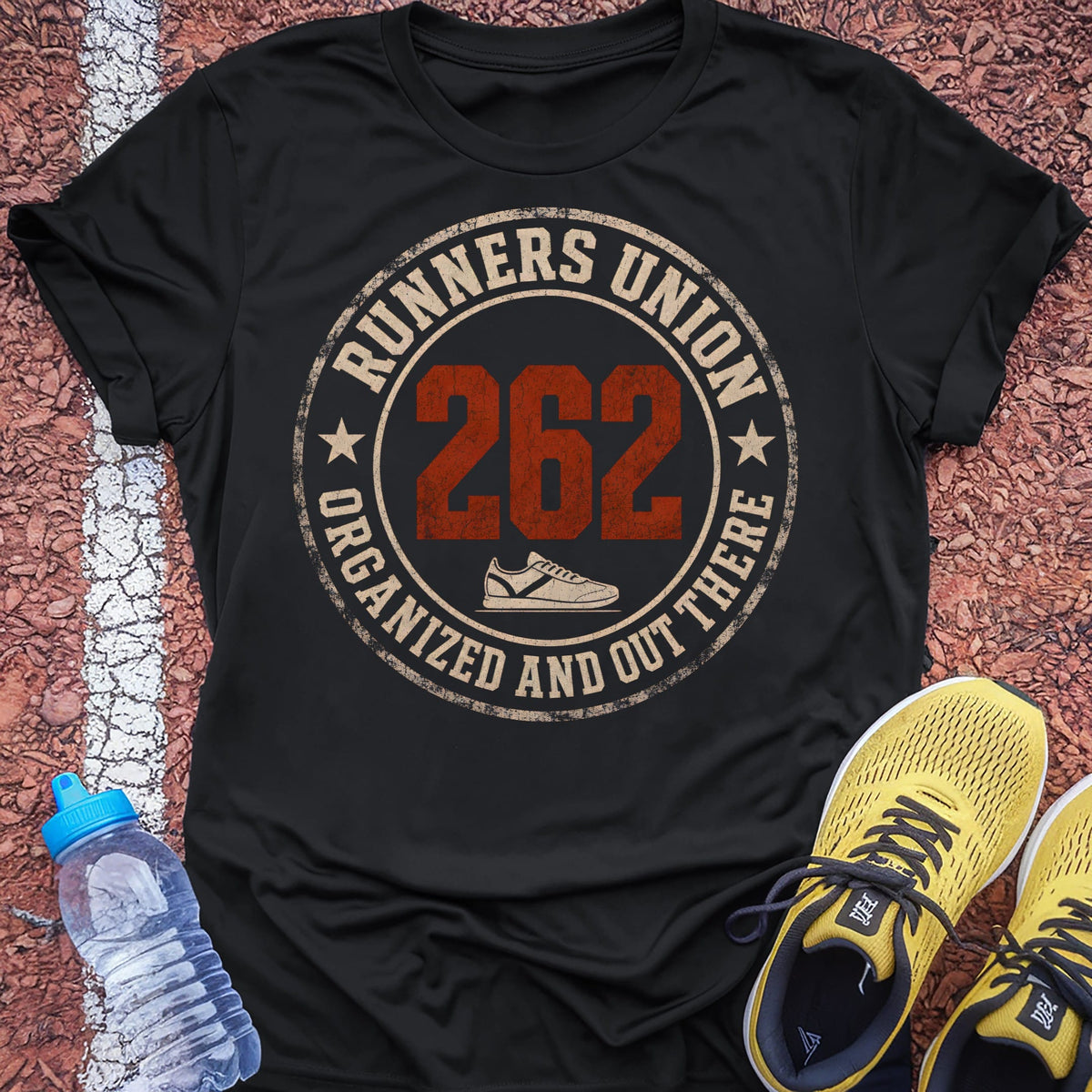 Runners Union 262 t-shirt — Black