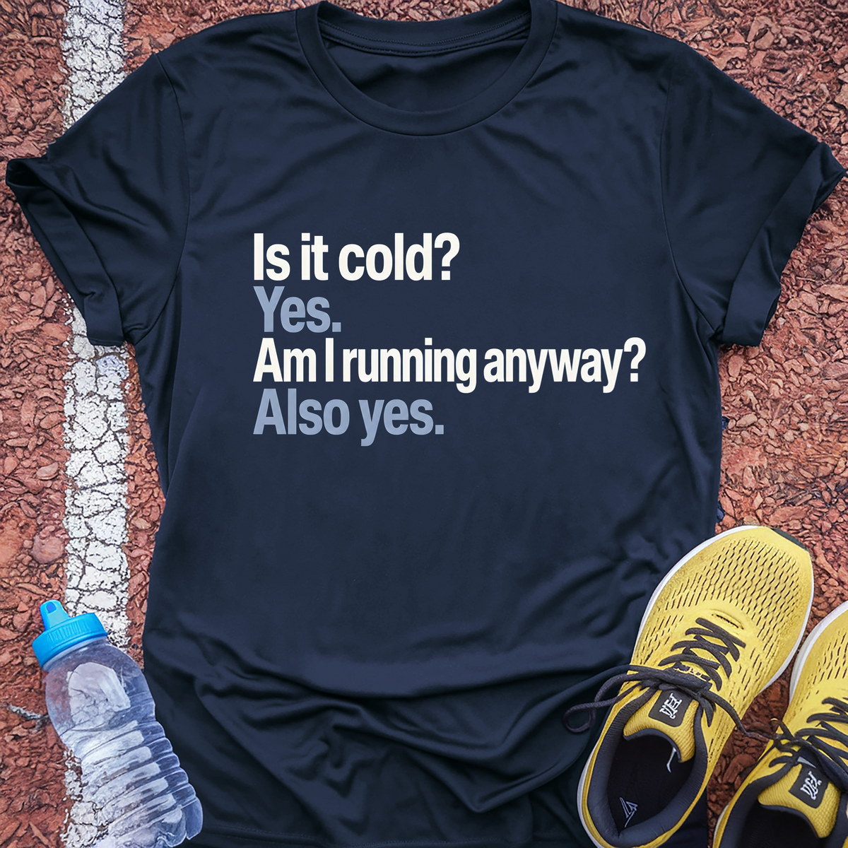 Running Anyway T-Shirt - Navy