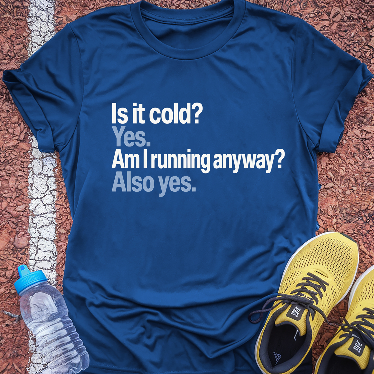 Running Anyway T-Shirt - Royal