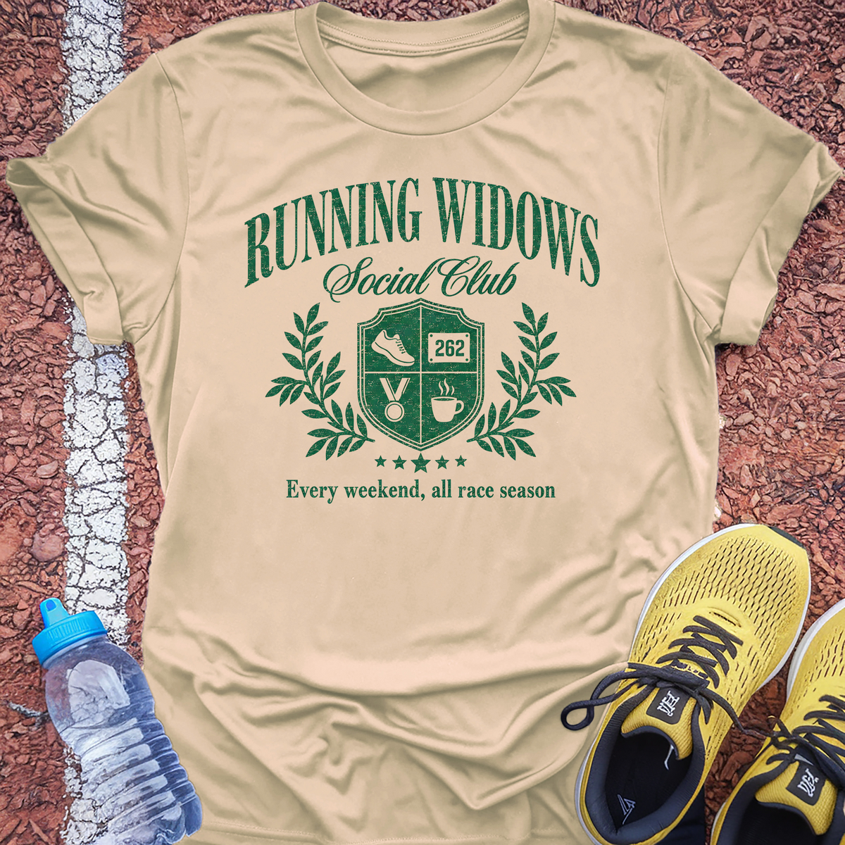 Running Widows T-Shirt - Natural