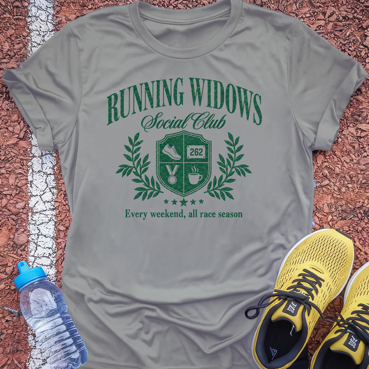 Running Widows T-Shirt - Sport Grey
