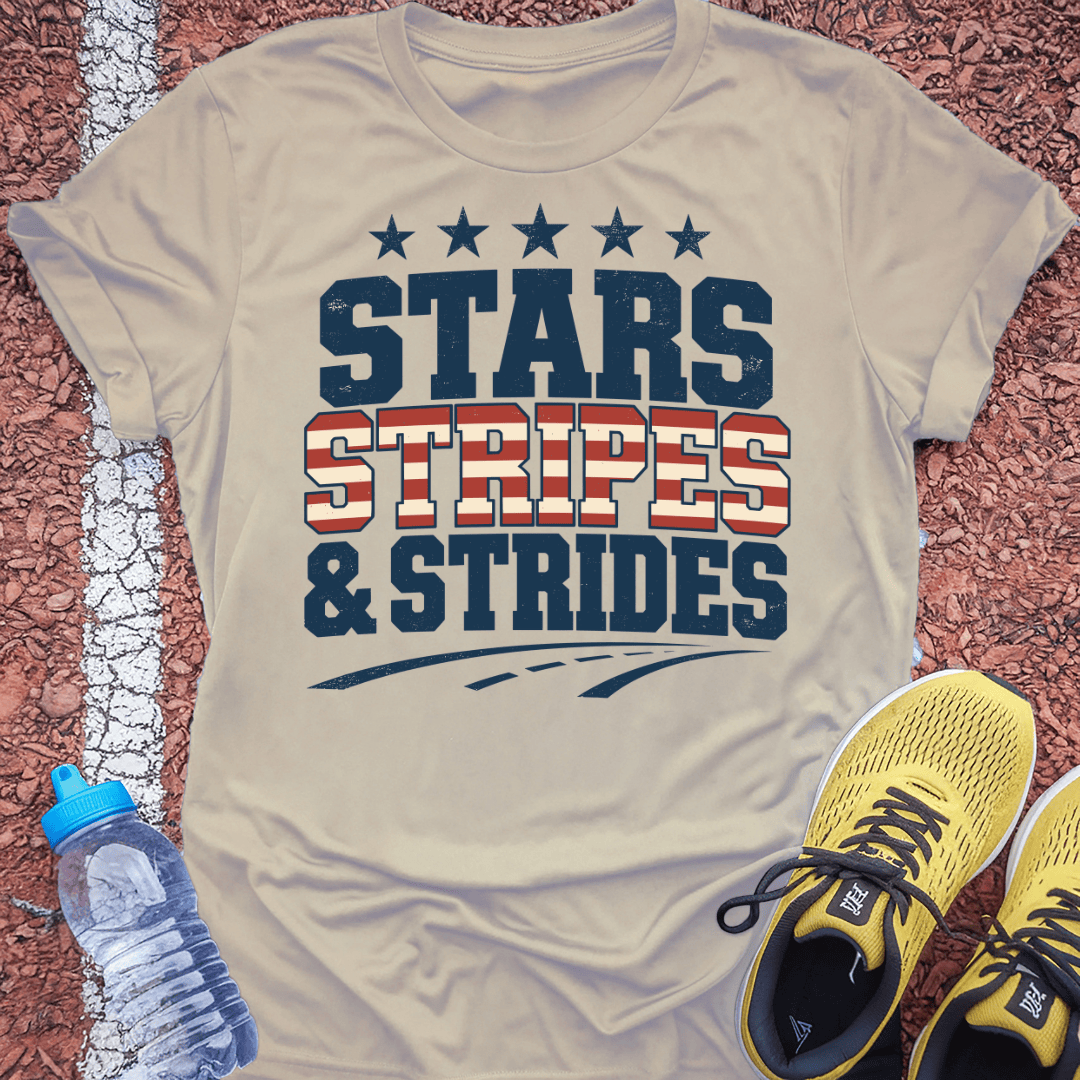 Stripes & Strides T-Shirt
