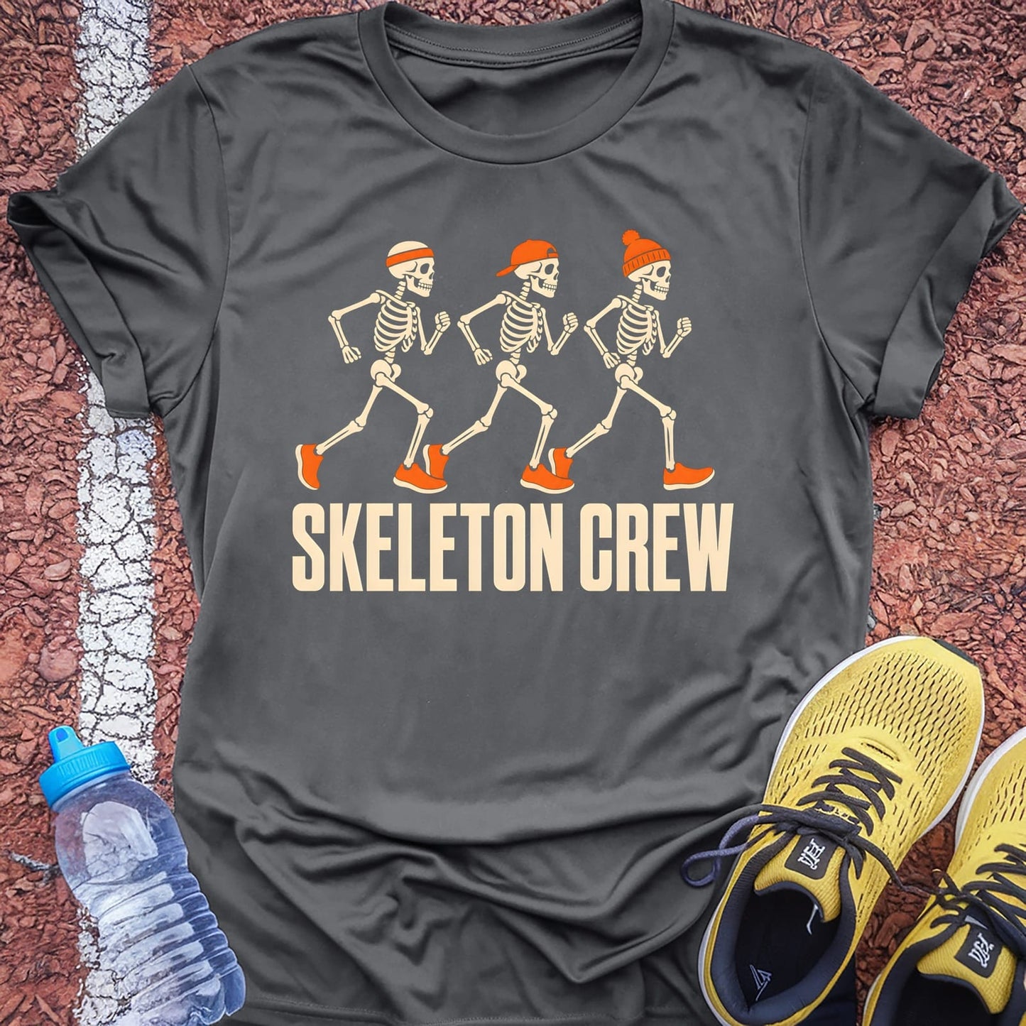 Skeleton Crew T-Shirt - Charcoal