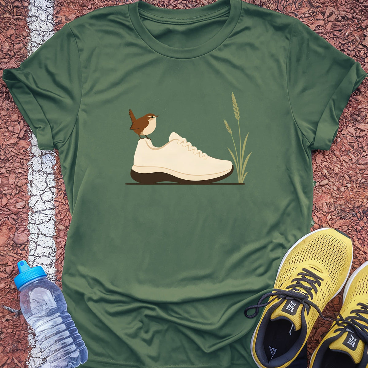 Small Company t-shirt — Military Green