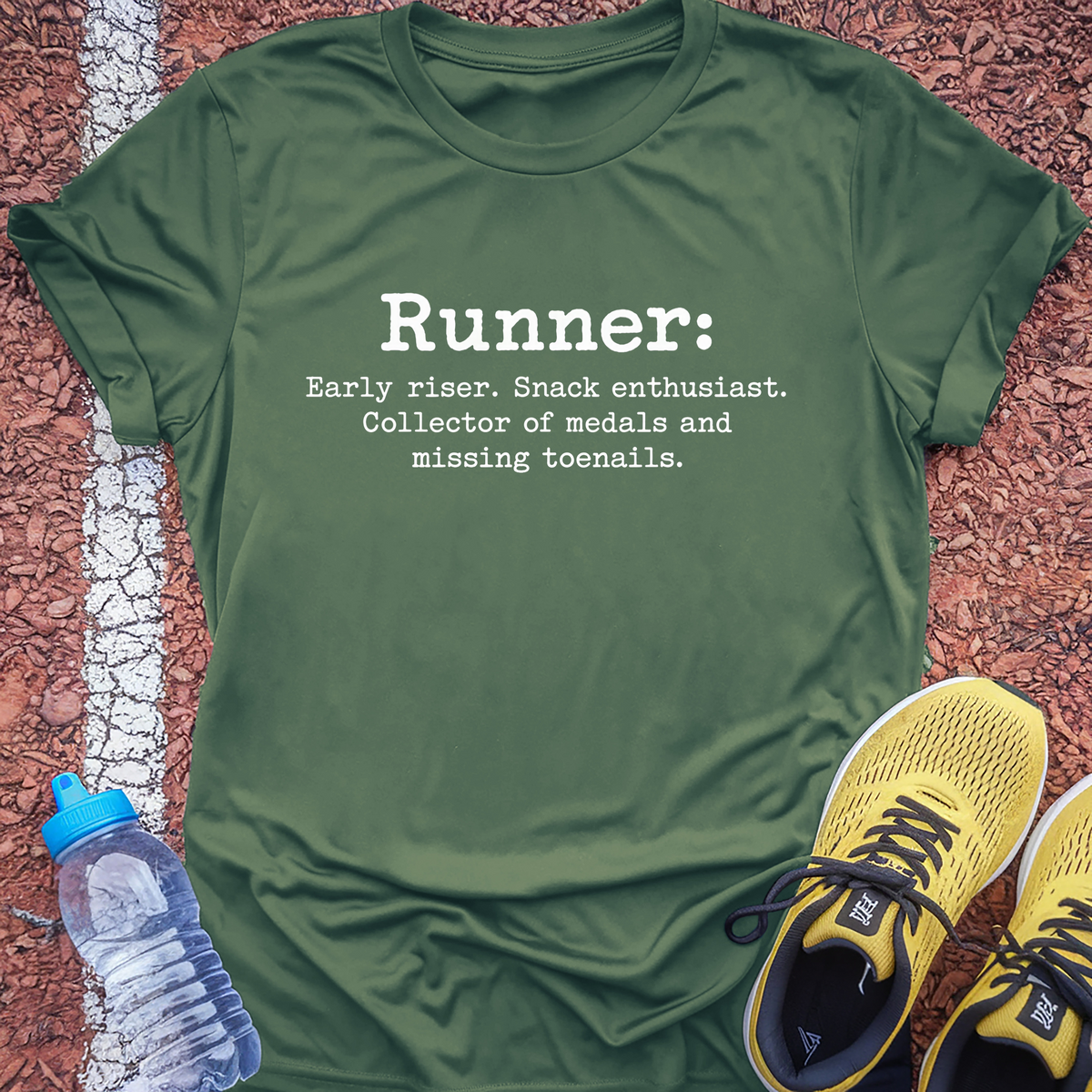 Snack Enthusiast T-Shirt - Military Green