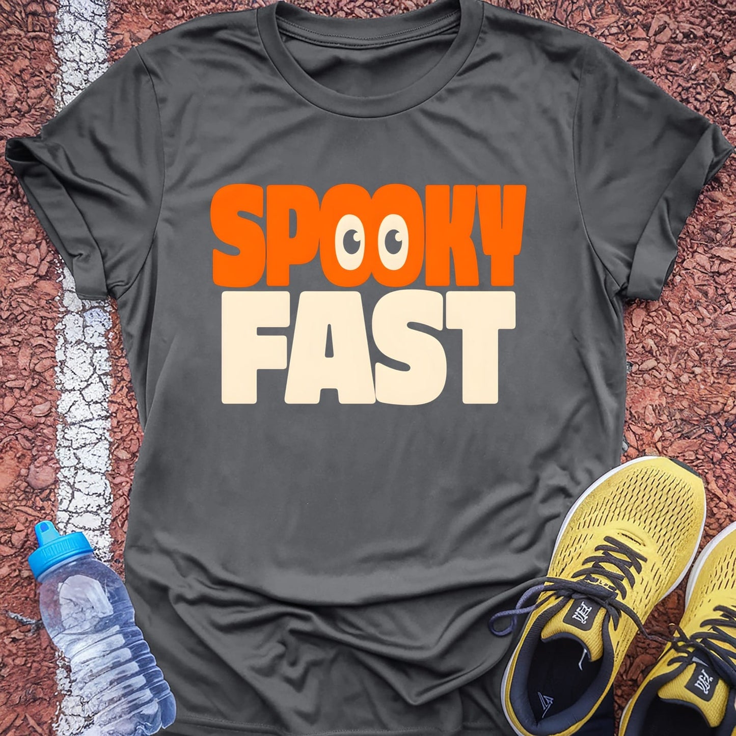 Spooky Fast T-Shirt - Charcoal