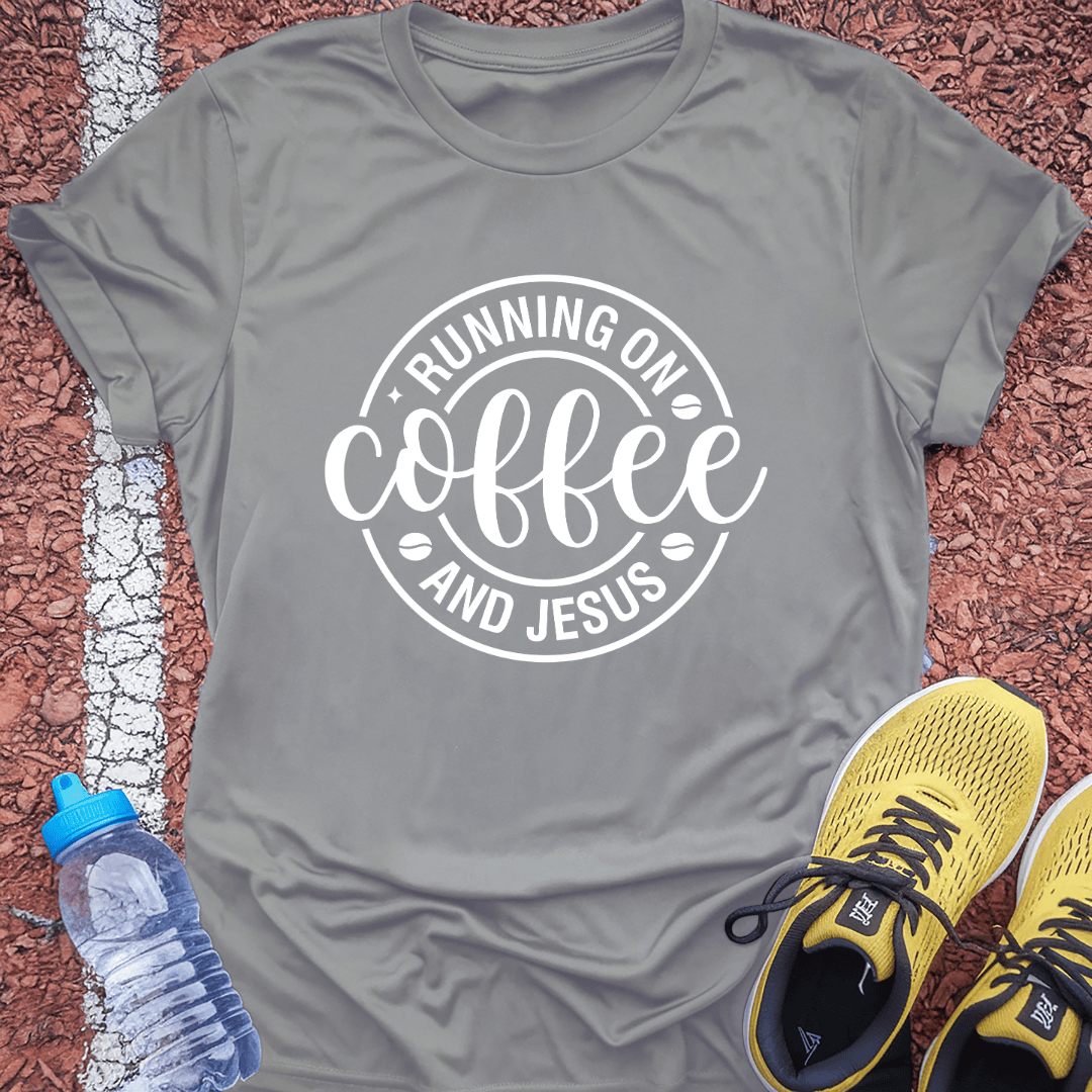 Coffee and Jesus Tech Tee