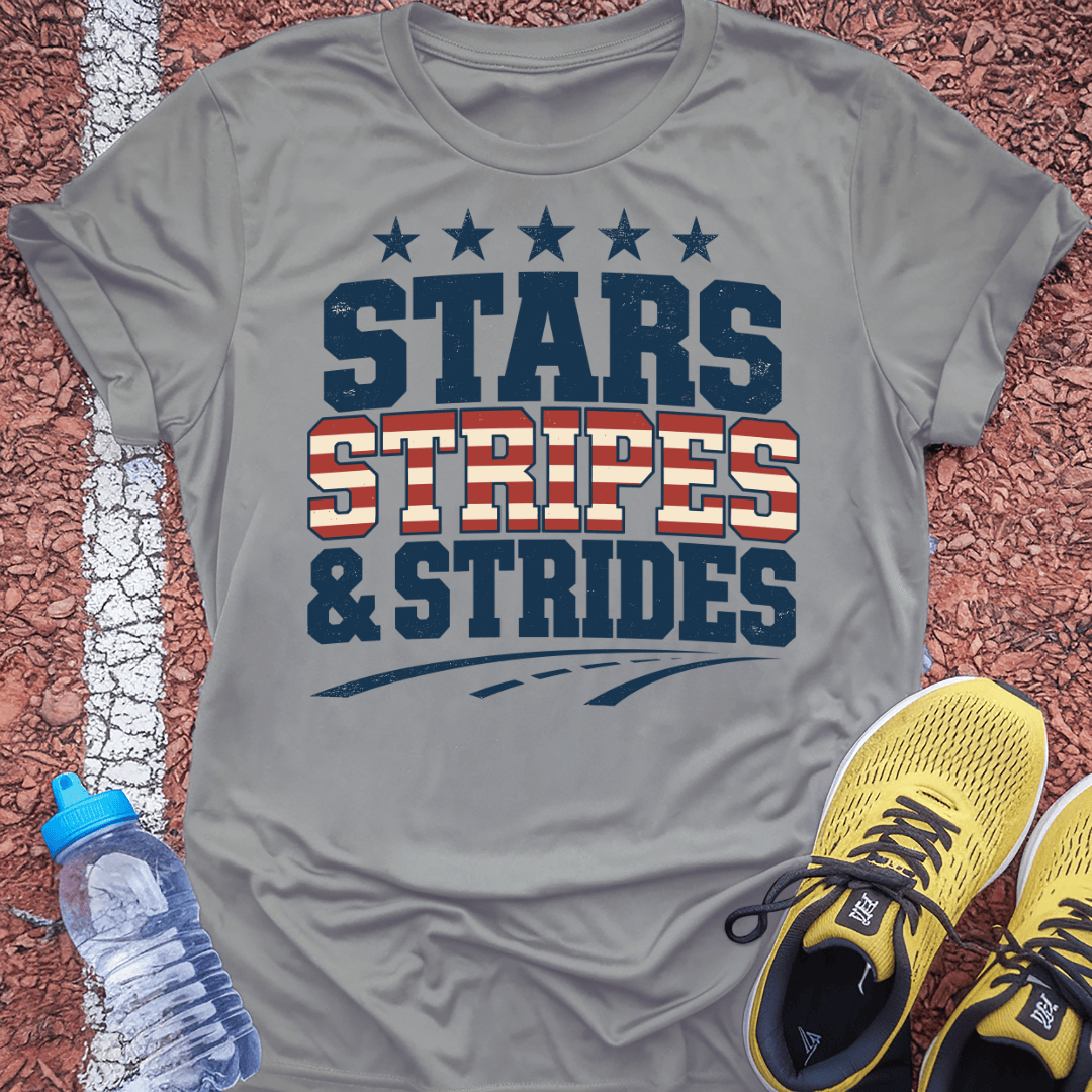 Stripes & Strides T-Shirt