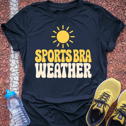Sports Bra Weather t-shirt — Navy