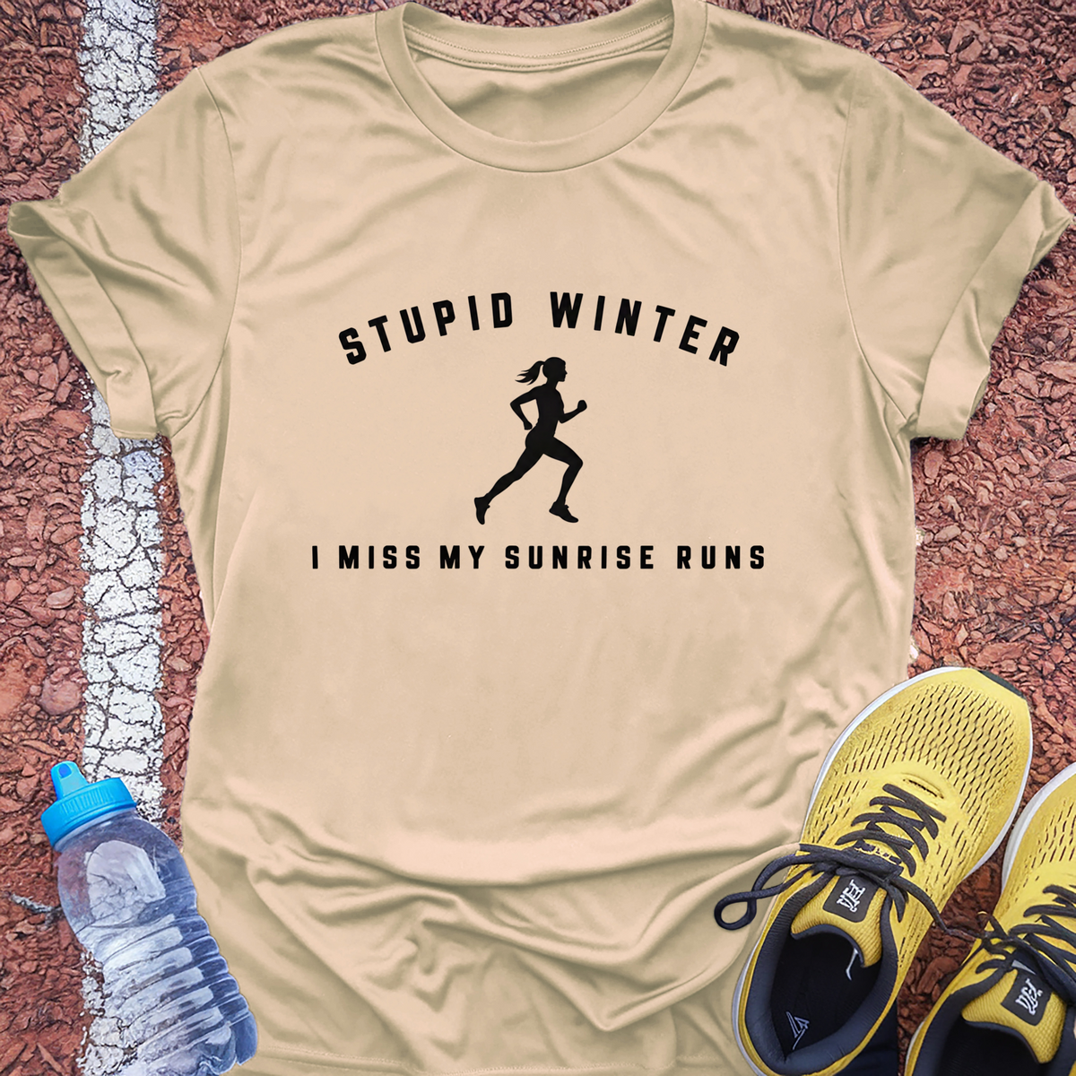 Stupid Winter T-Shirt - Natural