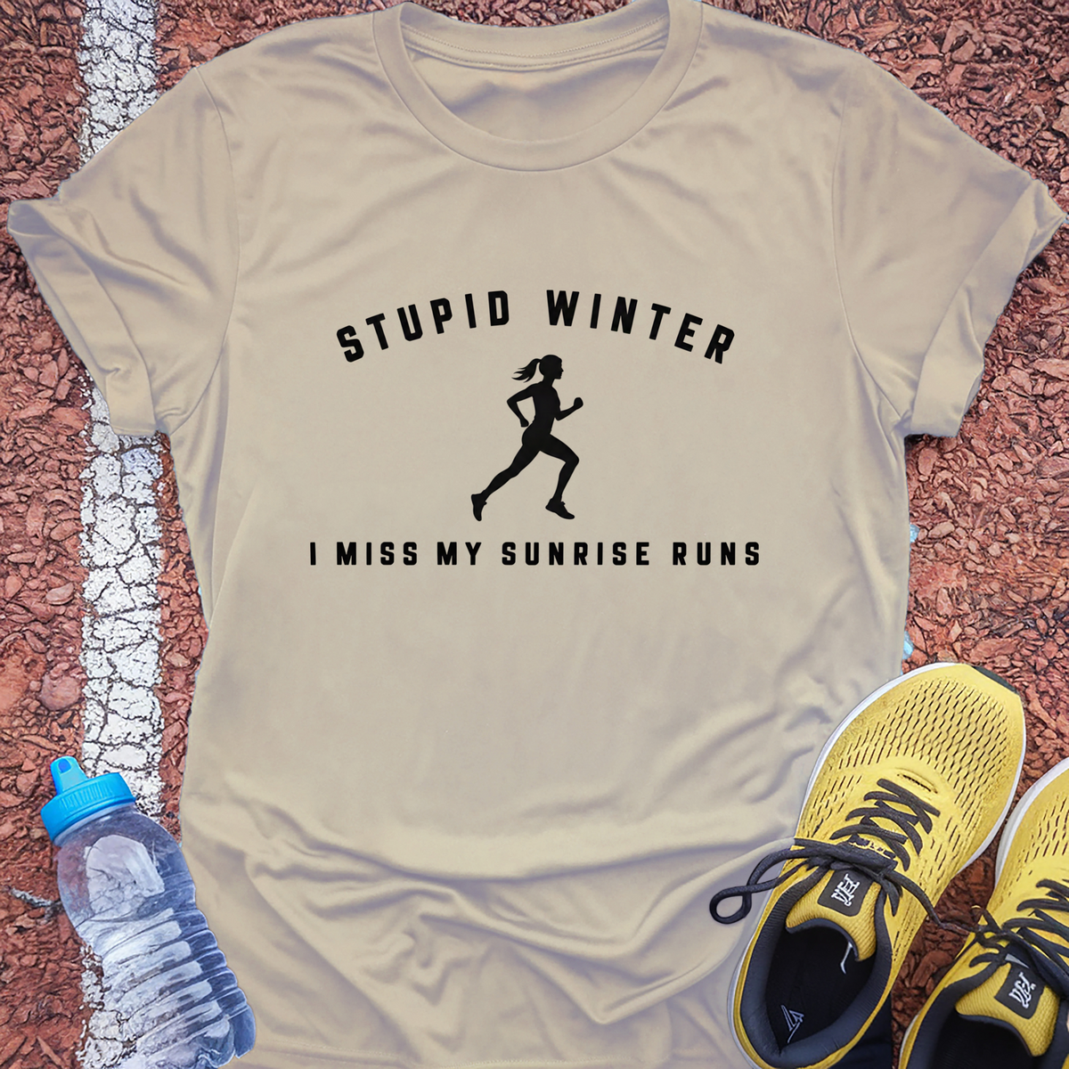 Stupid Winter T-Shirt - Sand