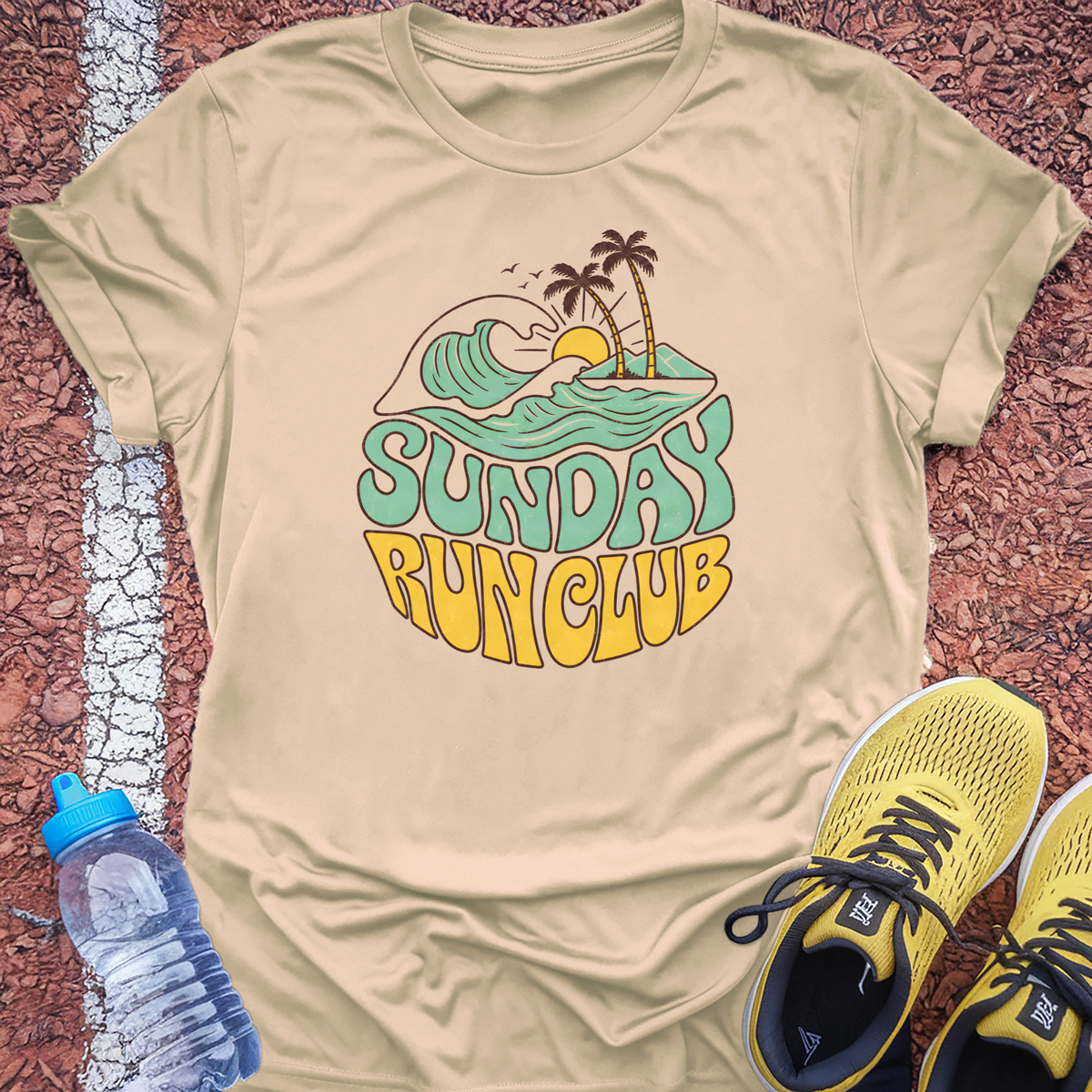 Sunday Run Club T-Shirt - Natural