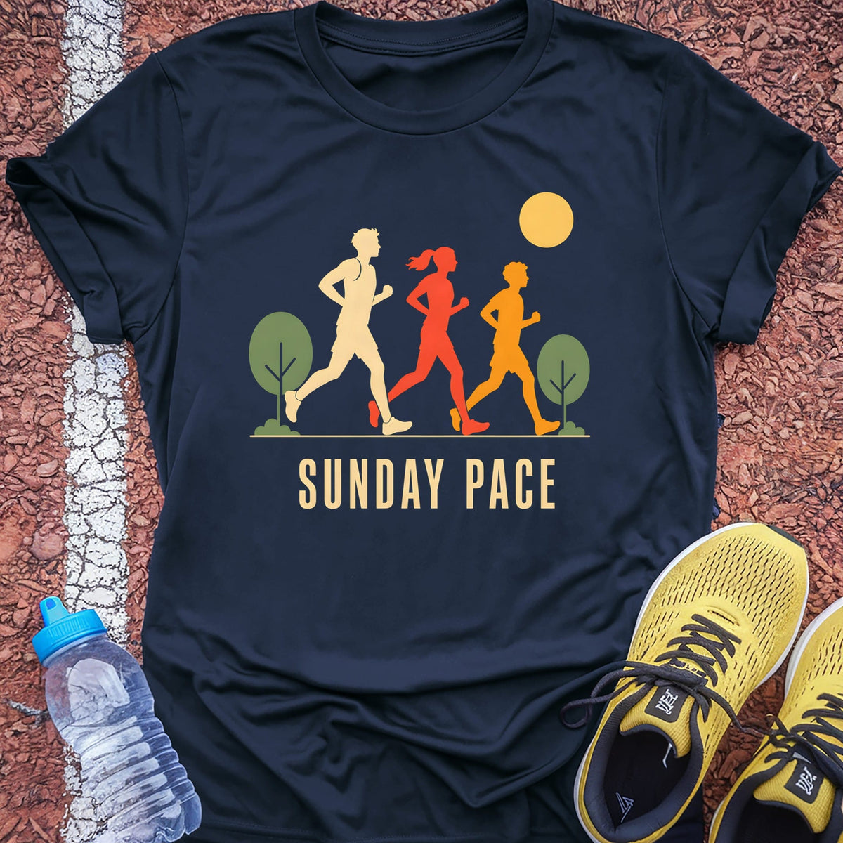 Sunday Pace t-shirt — Navy