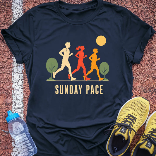 Sunday Pace t-shirt — Navy