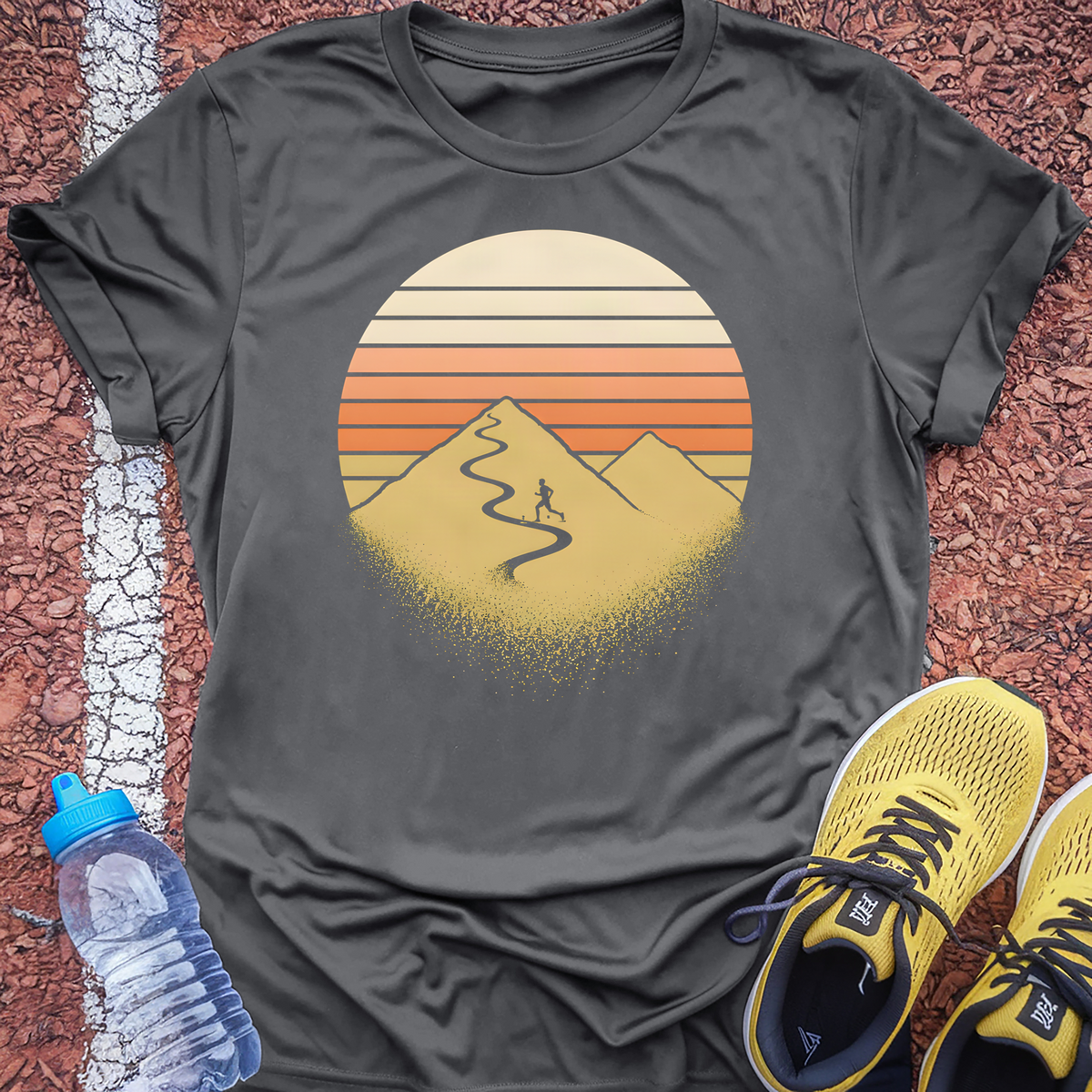 Sunrise Trail T-Shirt - Charcoal