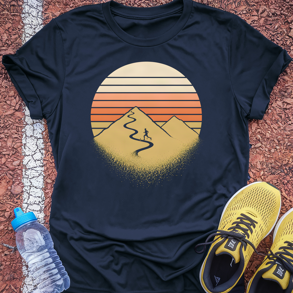 Sunrise Trail T-Shirt - Navy