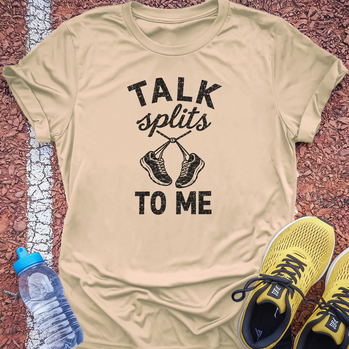 Talk Splits to Me T-Shirt - Natural
