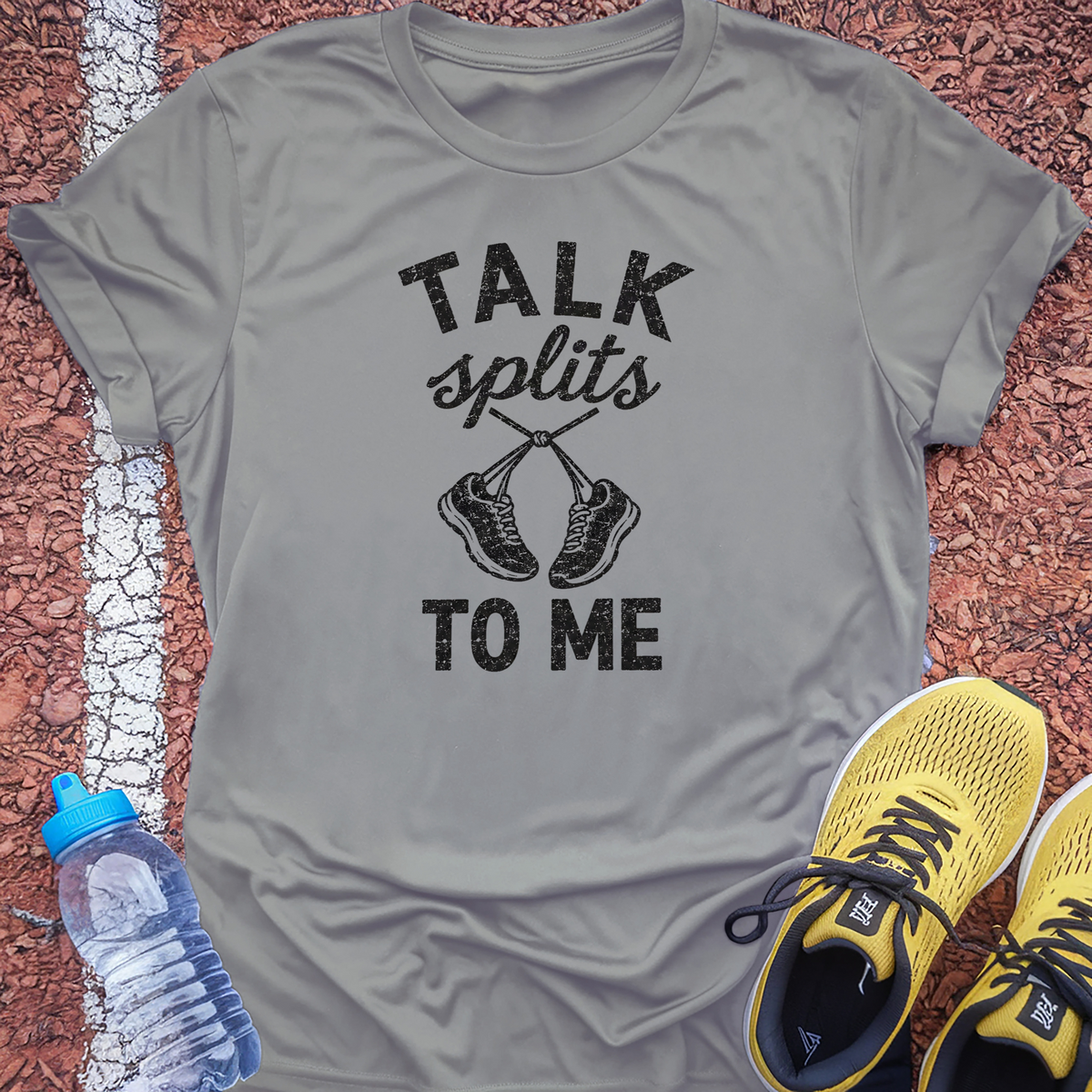 Talk Splits to Me T-Shirt - Sport Grey