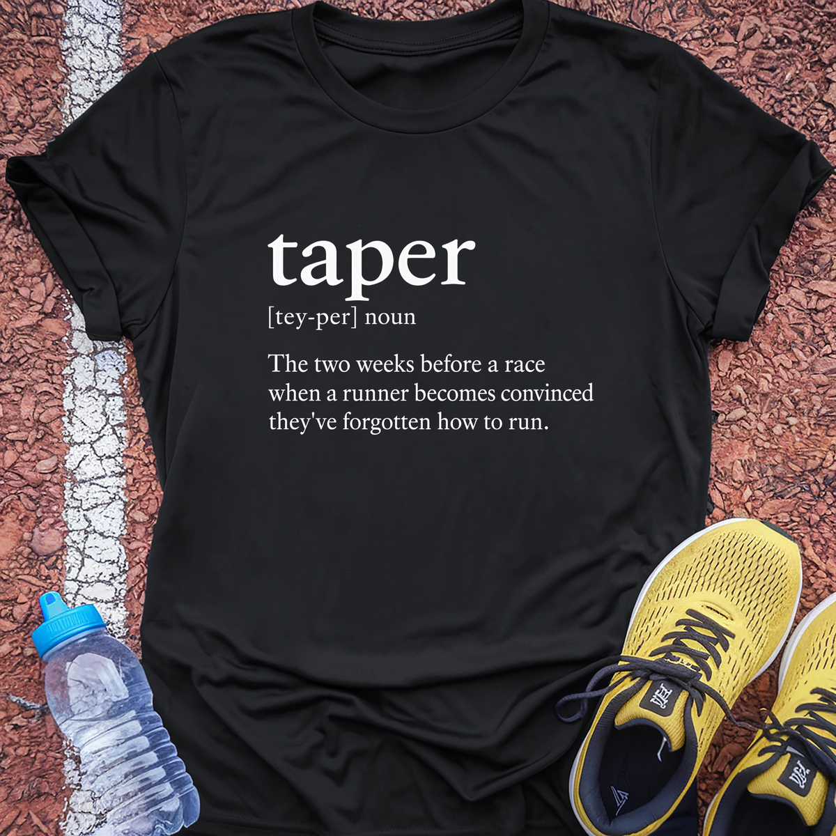Taper Definition T-Shirt - Black