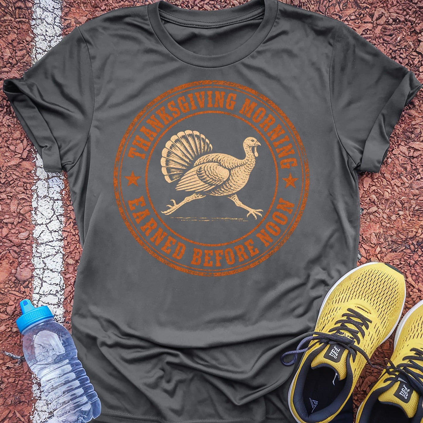 Thanksgiving Morning t-shirt — Charcoal