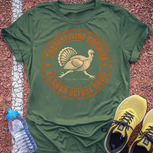 Thanksgiving Morning t-shirt — Military Green