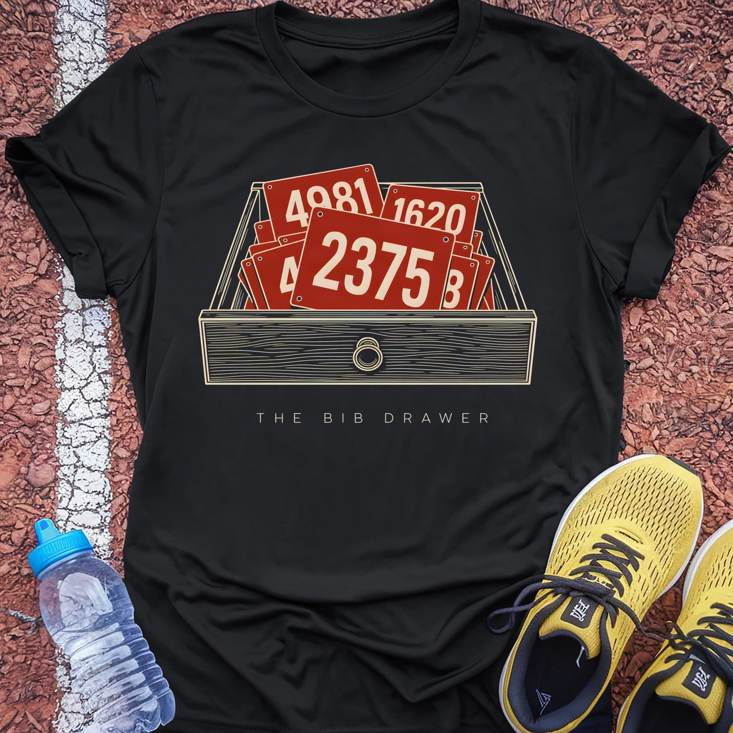 The Bib Drawer t-shirt — Black