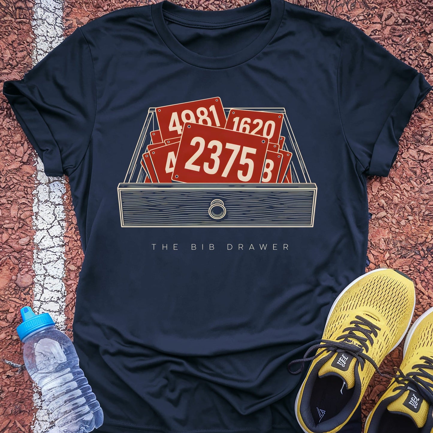The Bib Drawer t-shirt — Navy