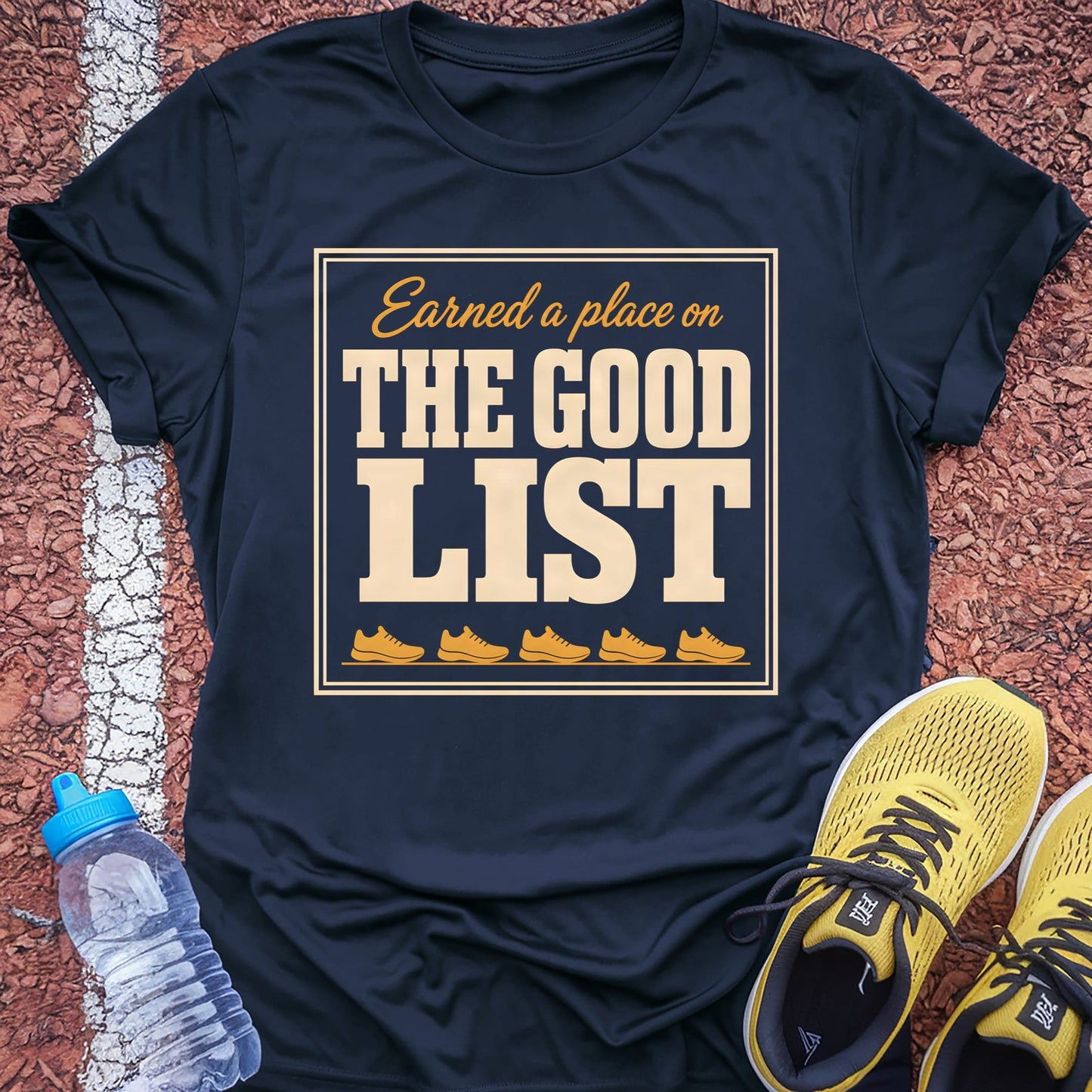 The Good List t-shirt — Navy