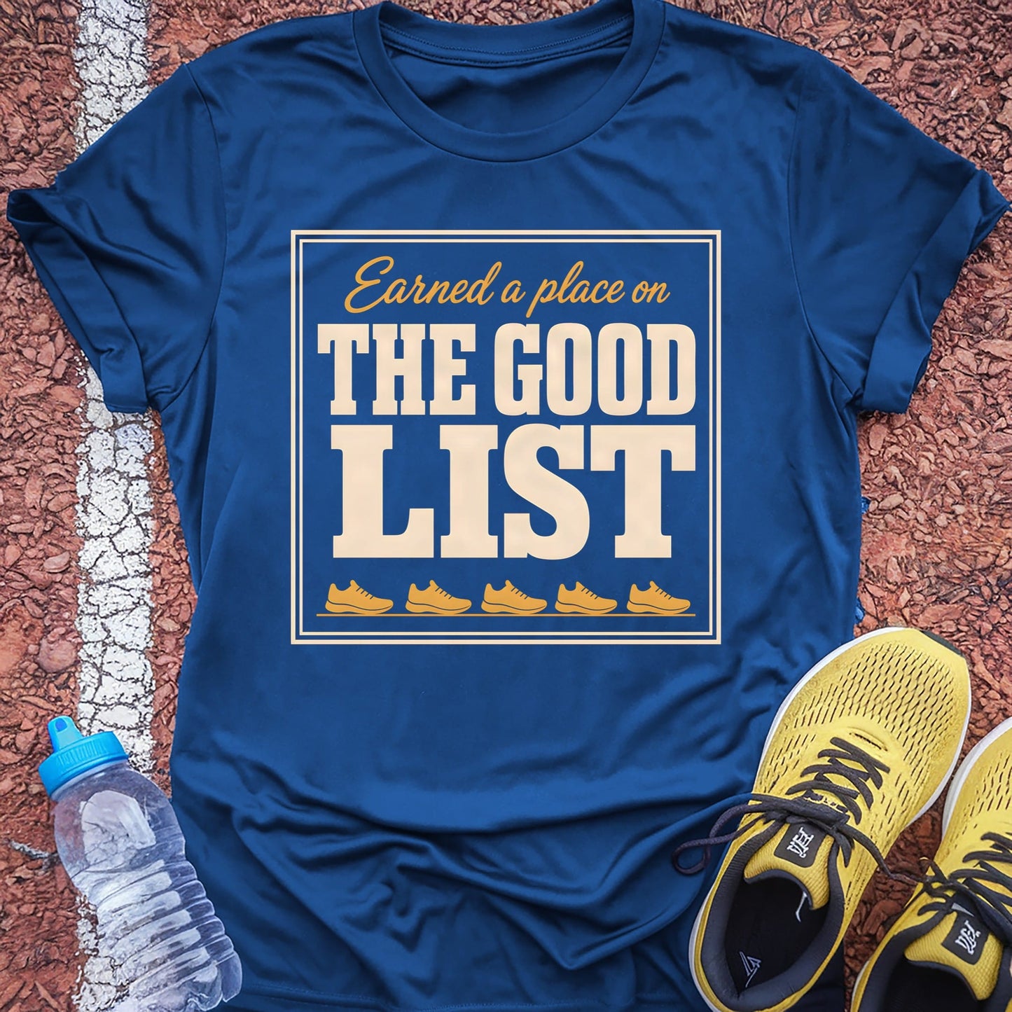 The Good List t-shirt — Royal