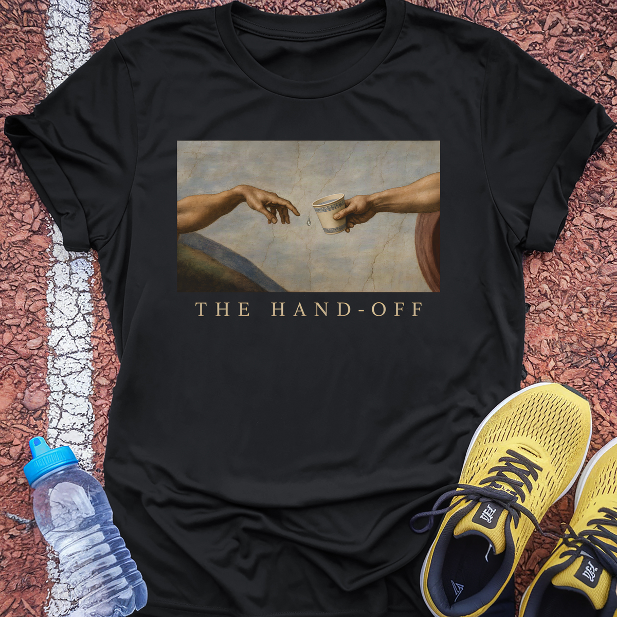 The Hand-Off T-Shirt - Black