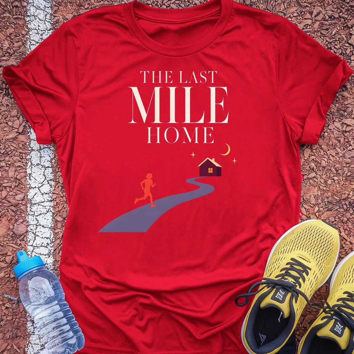 The Last Mile Home t-shirt — Red