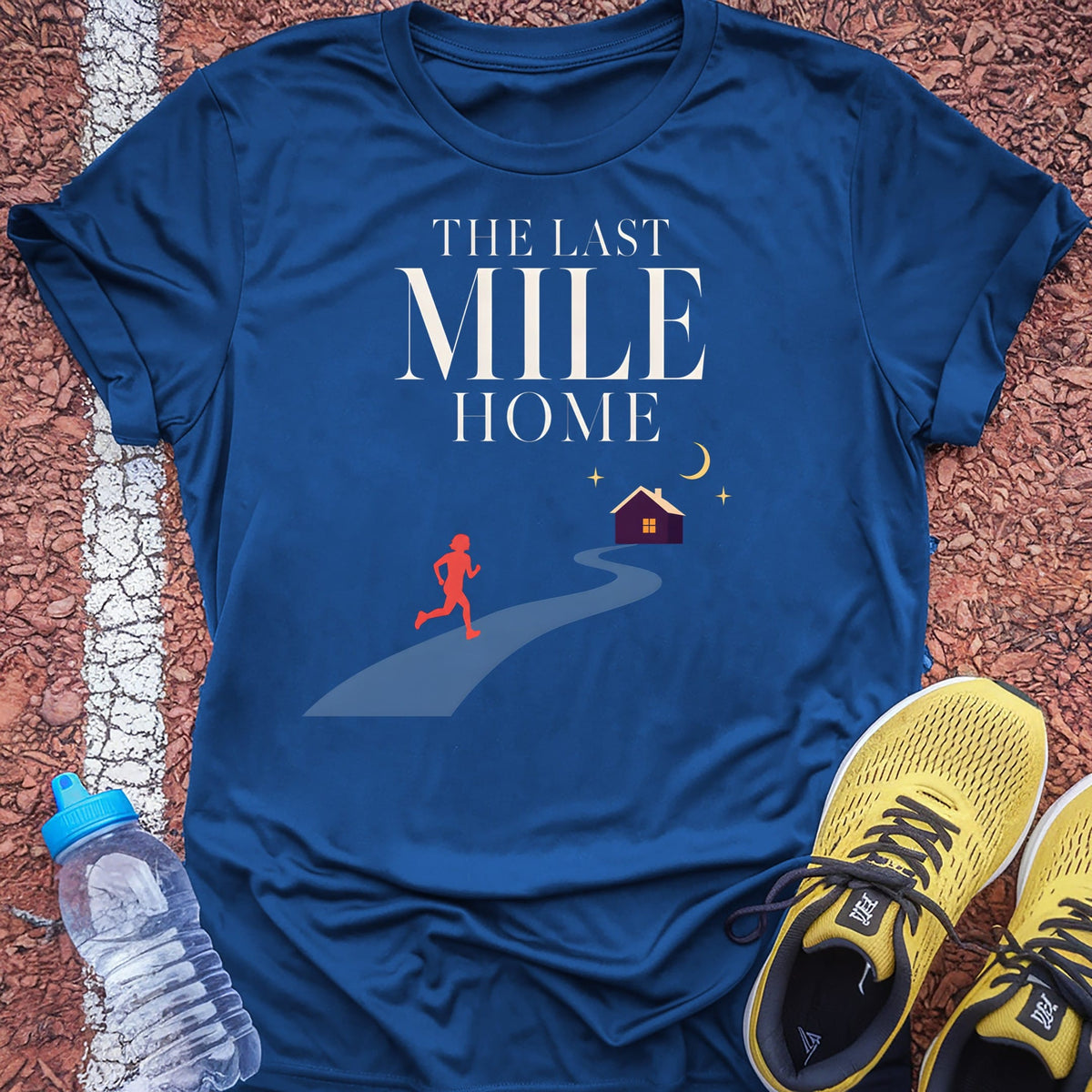 The Last Mile Home t-shirt — Royal