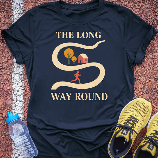 The Long Way Round t-shirt — Navy