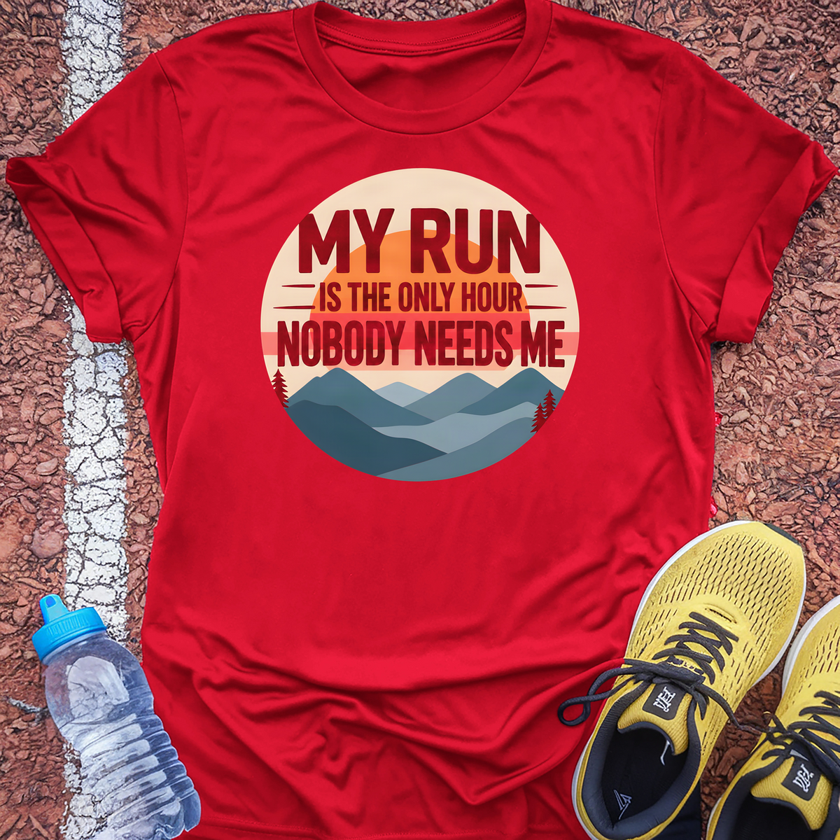 The Only Hour Tech Tee - True Red
