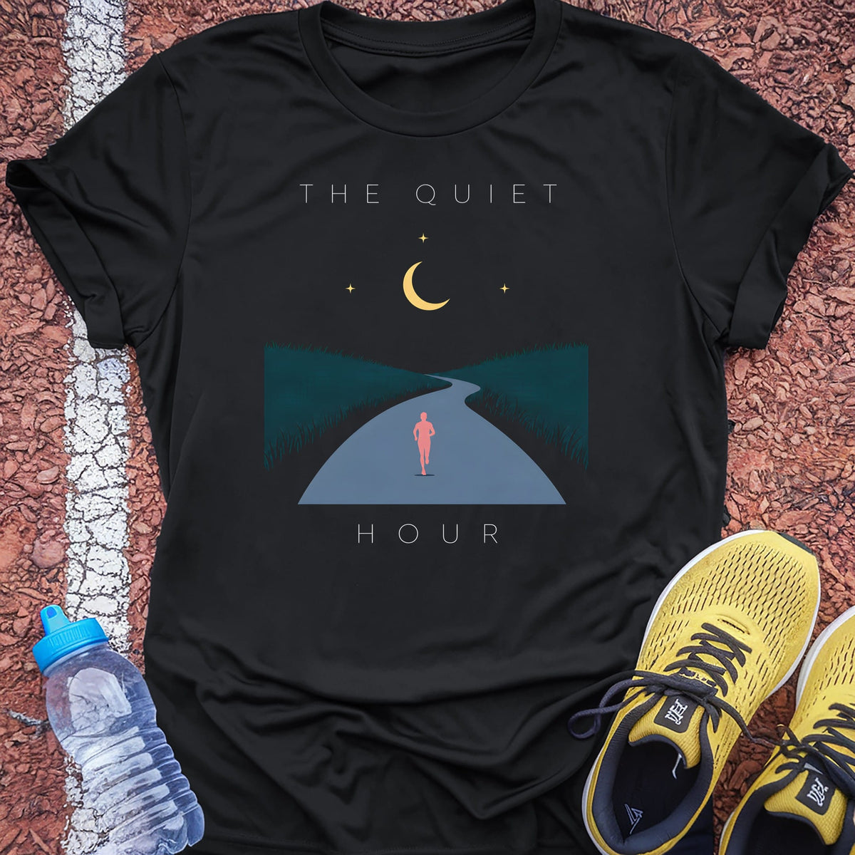 The Quiet Hour t-shirt — Black