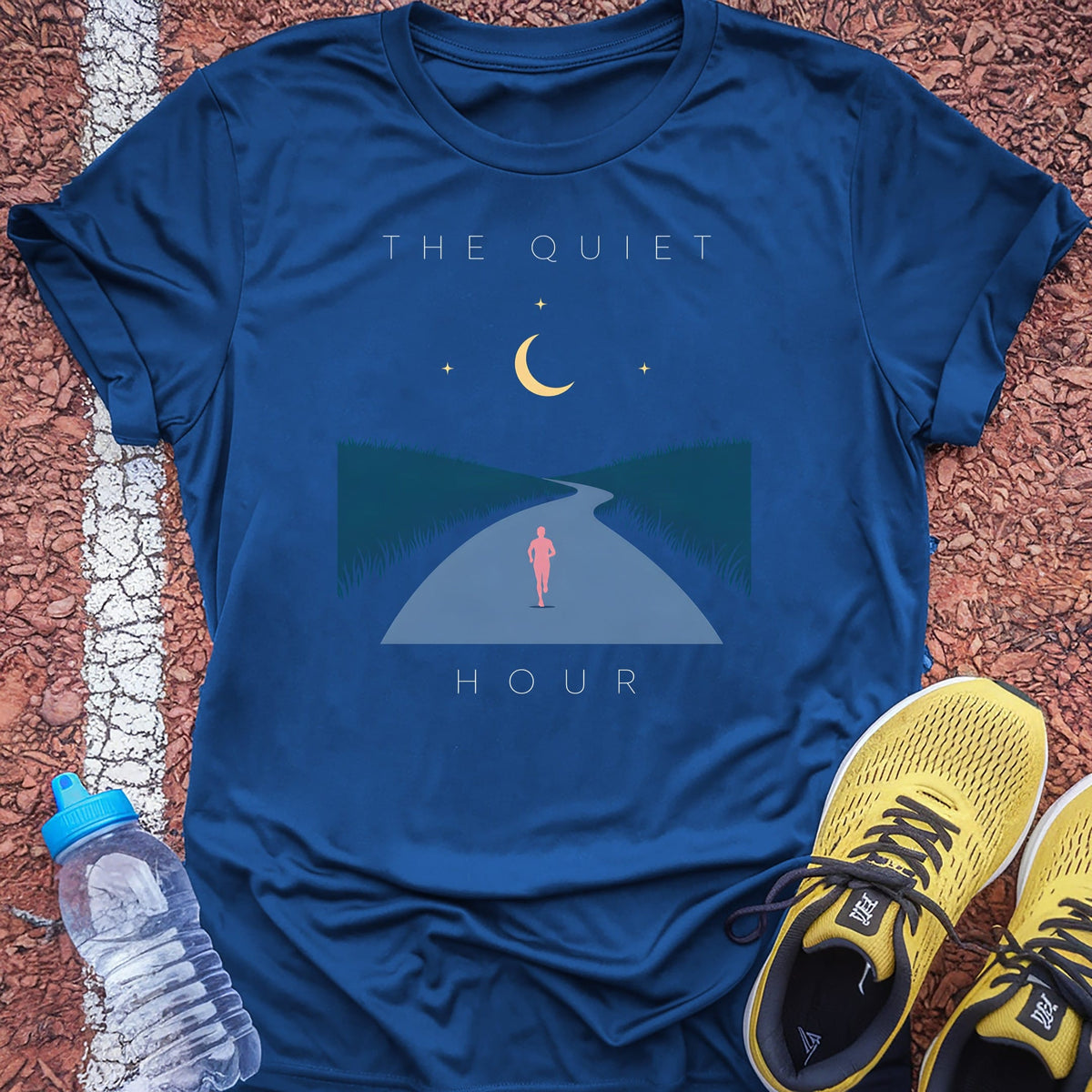 The Quiet Hour t-shirt — Royal