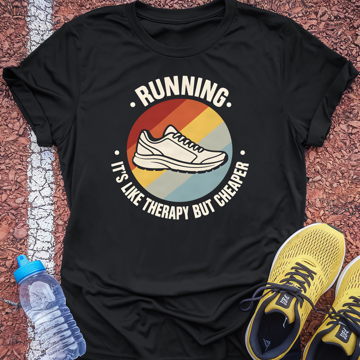 Therapy But Cheaper T-Shirt - Black