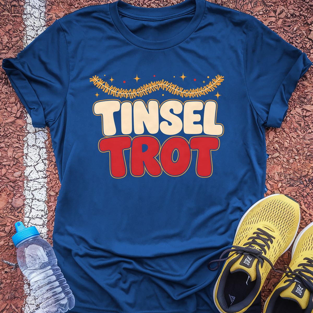 Tinsel Trot T-Shirt - Royal