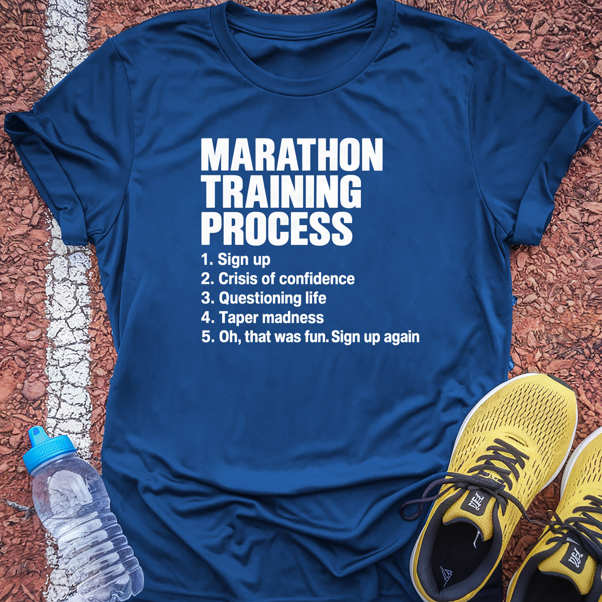 Training Process T-Shirt - Royal