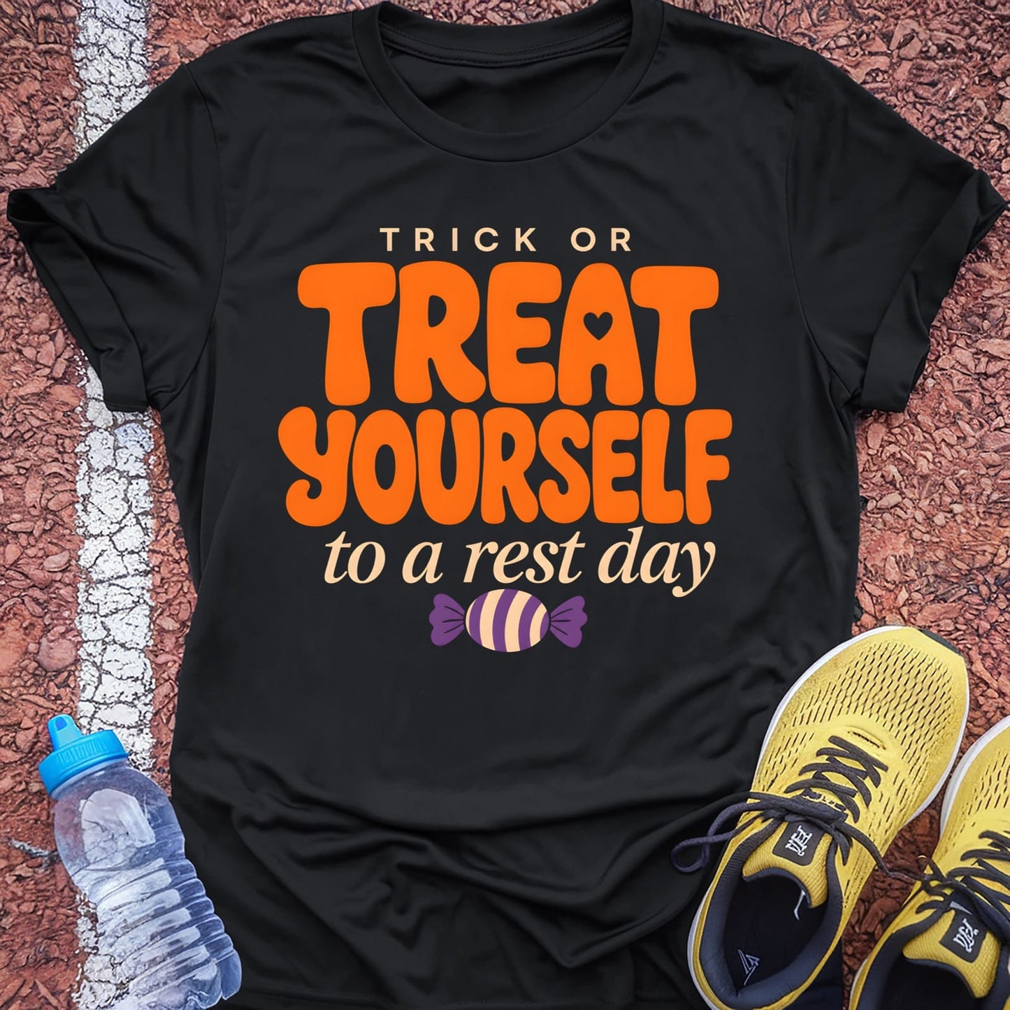 Treat Yourself T-Shirt - Black