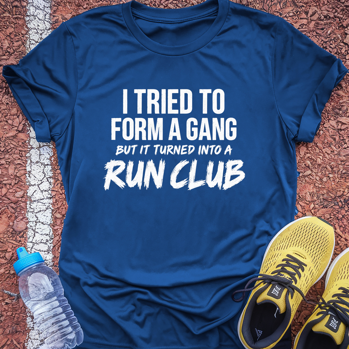 Tried to Form a Gang T-Shirt - Royal