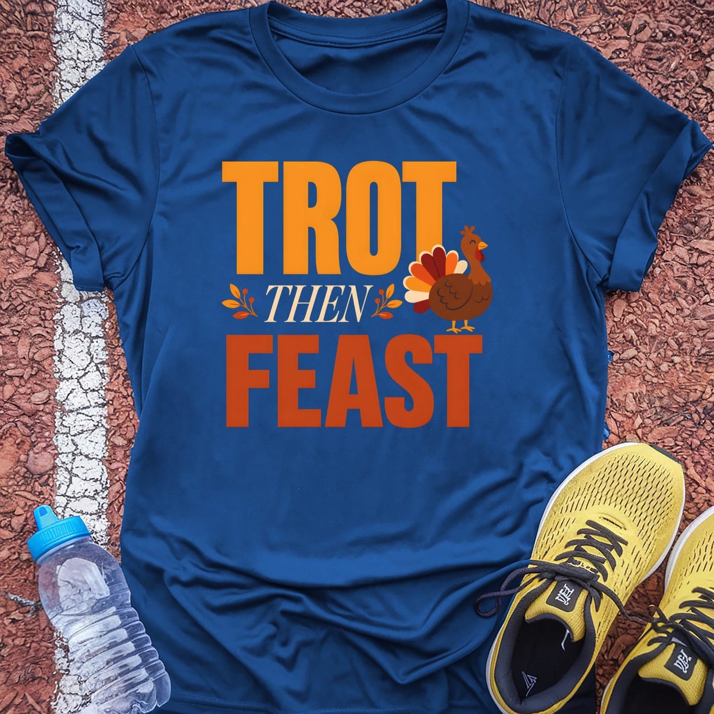 Trot Then Feast T-Shirt - Royal