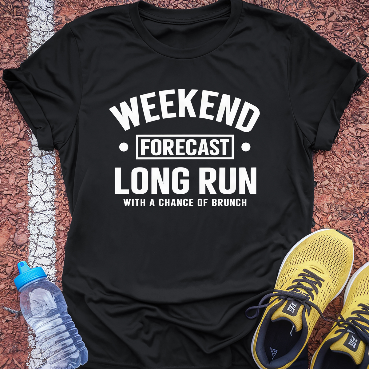 Weekend Forecast T-Shirt - Black