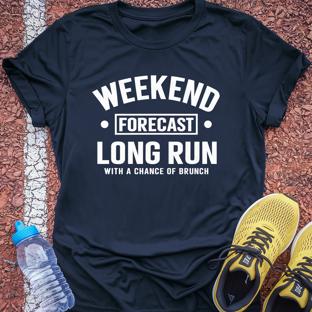 Weekend Forecast T-Shirt - Navy
