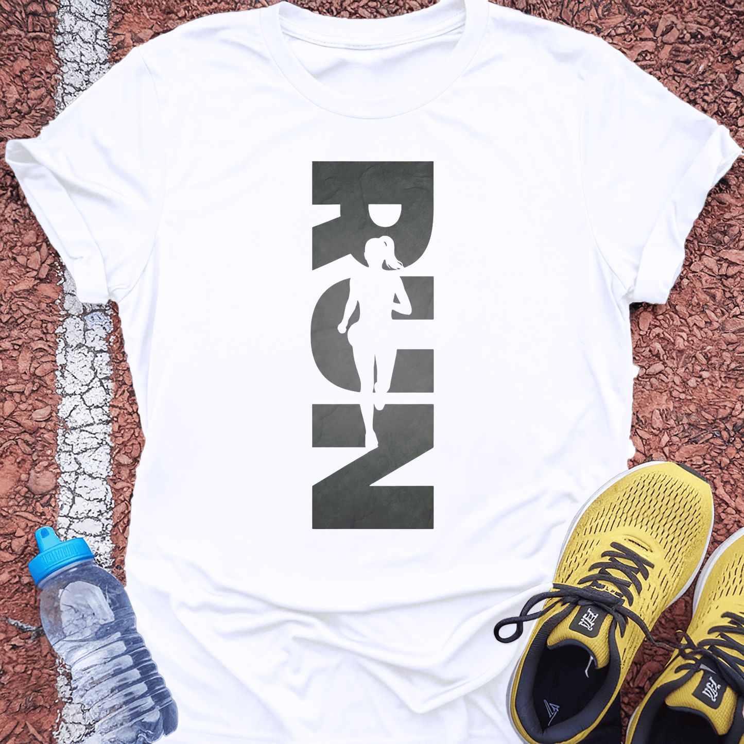 Running Girl Women's Tech Tee