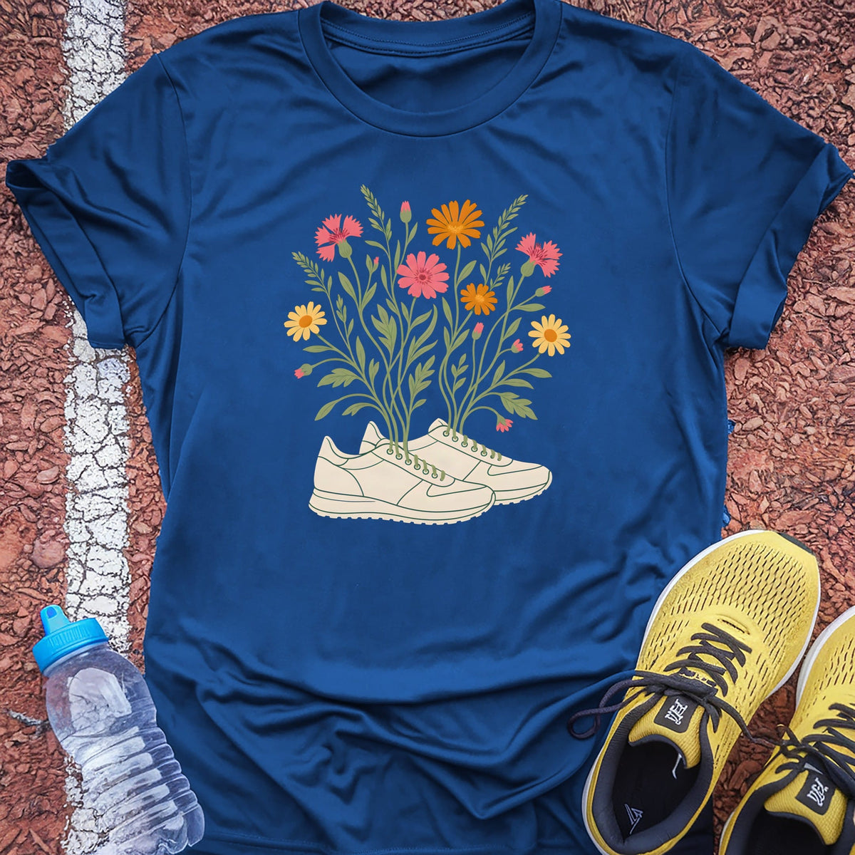 Wildflower Laces t-shirt — Royal